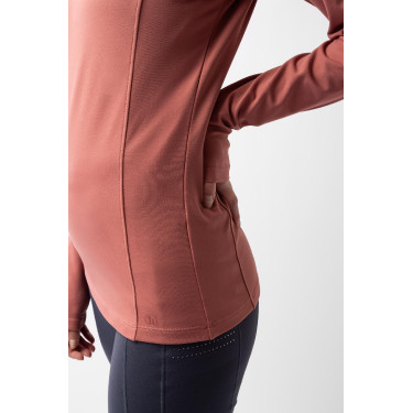 Top da allenamento Josephine Horze Rosa appassita