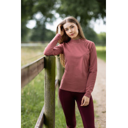 Top da allenamento Josephine Horze Rosa appassita