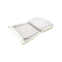 Ammortizzatore in Cotone e Pile Sintetico Burioni Bianco