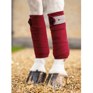 Fasce da polo pony LeMieux Brace Bordeaux Fasce da polo pony LeMieux Brace Bordeaux