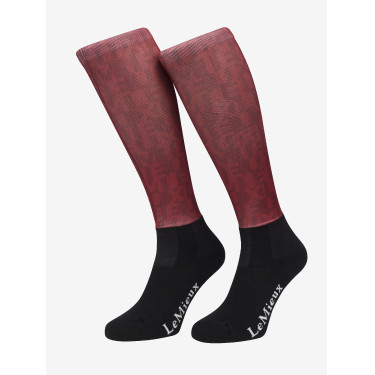 Calzini LeMieux Footsie Casey Ember Bordeaux