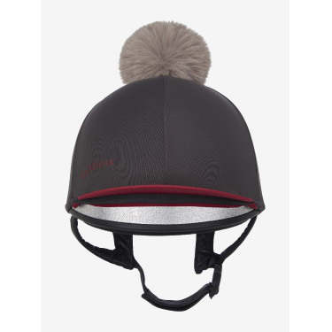 Toque My LeMieux per casco Cenere Bordeaux