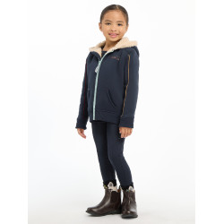 Felpa con cappuccio LeMieux Zip Through Mini Charlie Blu navy Blu marino