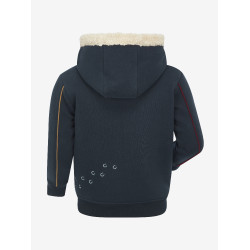 Felpa con cappuccio LeMieux Zip Through Mini Charlie Blu navy Blu marino
