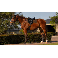 Tappetino LeMieux Suede Close Contact Square Alpina Marrone