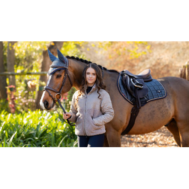 Sottosella LeMieux Loire Classic Close Contact Square Petrolio Blu