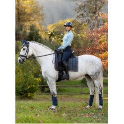 Sottosella LeMieux Loire Classic Dressage Square Petrolio Blu
