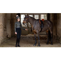 Tappetino LeMieux Suede GP Square Mirtillo Grigio