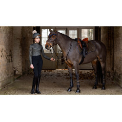 Tappetino LeMieux Suede GP Square Alpina Marrone