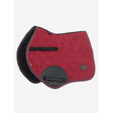 Sottosella Mini LeMieux Suede Jump Square Brace Bordeaux