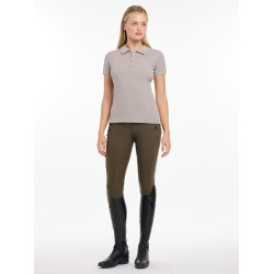 Polo LeMieux Classico Cenere Blu marino