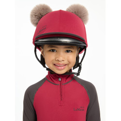 Berretto doppio pompon Mini LeMieux Brace Bordeaux