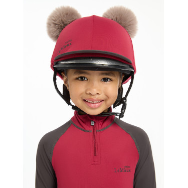Berretto doppio pompon Mini LeMieux Brace Bordeaux