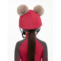 Berretto doppio pompon Mini LeMieux Brace Bordeaux