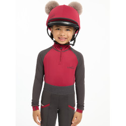 Berretto doppio pompon Mini LeMieux Brace Bordeaux