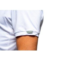 Polo da concorso Flags & Cup ragazzo Wako maniche corte Bianco