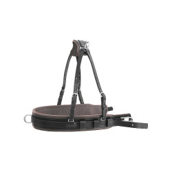 Imbragatura JM di lusso per carrozza Marrone scuro