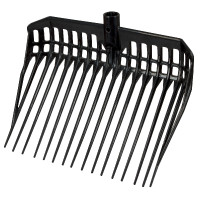 Testa per forca trucioli EcoFork Kerbl Nero