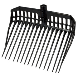 Testa per forca trucioli EcoFork Kerbl Nero