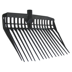 Testa per forca trucioli EcoFork Kerbl Nero