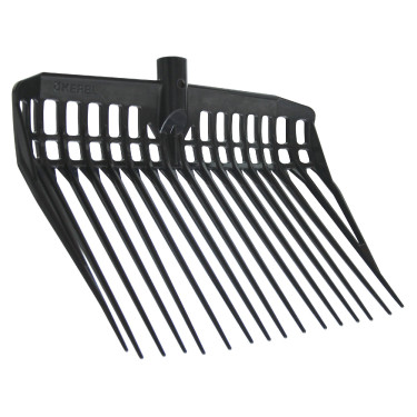 Testa per forca trucioli EcoFork Kerbl Nero