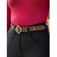 Cintura in pelle LeMieux Cleo Marrone Cintura in pelle LeMieux Cleo Marrone