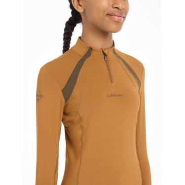 Maglia intima a rete Mia LeMieux Young Rider maniche lunghe Maglia intima a rete Mia LeMieux Young Rider maniche lunghe