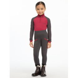 Pantaloni da equitazione Mini LeMieux Cenere Bordeaux Pantaloni da equitazione Mini LeMieux Cenere Bordeaux