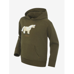 Felpa con cappuccio Mini LeMieux Romi Alpina Marrone