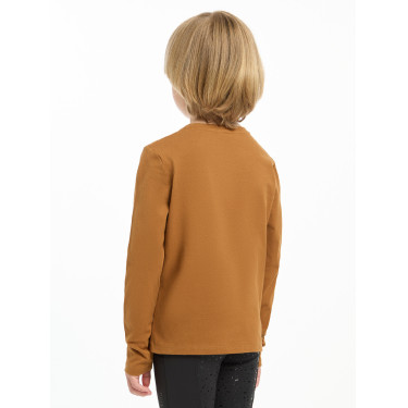 Maglietta a maniche lunghe Mini LeMieux Jessie Zenzero Arancione