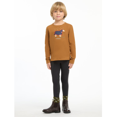 Maglietta a maniche lunghe Mini LeMieux Jessie Zenzero Arancione