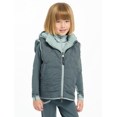 Gilet senza maniche Mini LeMieux Elsie Petrolio Blu
