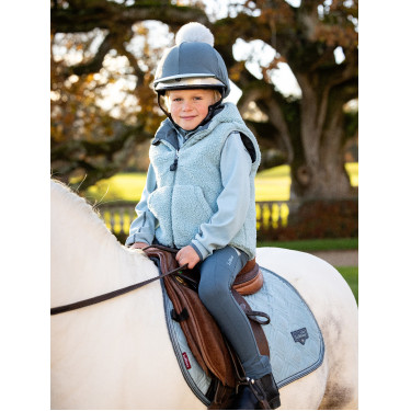 Gilet senza maniche Mini LeMieux Elsie Petrolio Blu