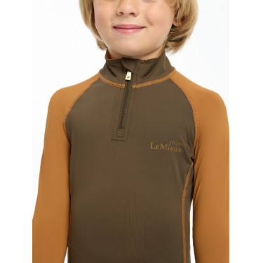 Biancheria intima tecnica Mini LeMieux Alpina Marrone