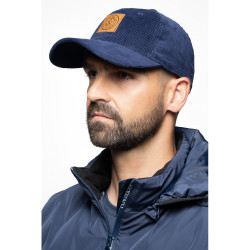 Berretto in velluto Flags & Cup Karasok Marina Blu marino