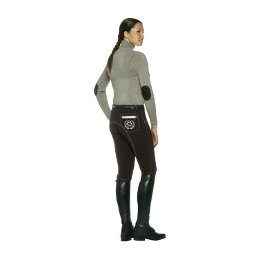 Pantaloni Equicomfort Picadilly donna Marino / bianco Blu