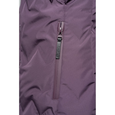 Piumino da donna Flags & Cup impermeabile Napasoq Prugna Viola