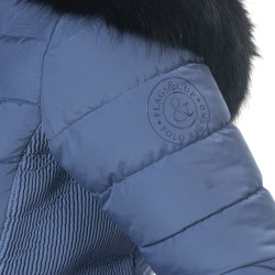 Parka Flags & Cup Kinder Kemi Denim Blu Parka Flags & Cup Kinder Kemi Denim Blu