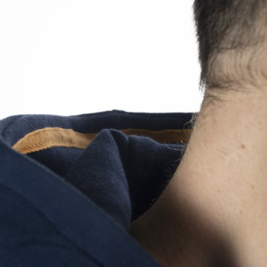 Felpa con zip Flags & Cup da uomo Perico Marina Blu marino