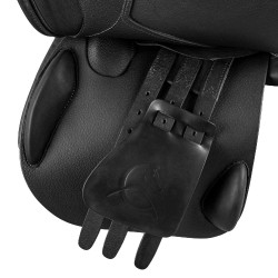 Sella polivalente Bernini con pannelli in lattice Acavallo Nero Sella polivalente Bernini con pannelli in lattice Acavallo Nero