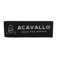 Paramento mento e naso in neoprene Acavallo Nero