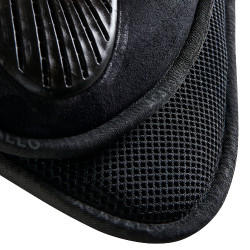 Ammortizzatore MF DS SW-3DS in suede con grip in gel piatto Acavallo Nero Ammortizzatore MF DS SW-3DS in suede con grip in gel piatto Acavallo Nero