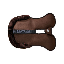 Ammortizzatore Piuma-FS WFS-FS con tasche in suede e rialzo anteriore Acavallo Marrone / marrone Ammortizzatore Piuma-FS WFS-FS con tasche in suede e rialzo anteriore Acavallo Marrone / marrone