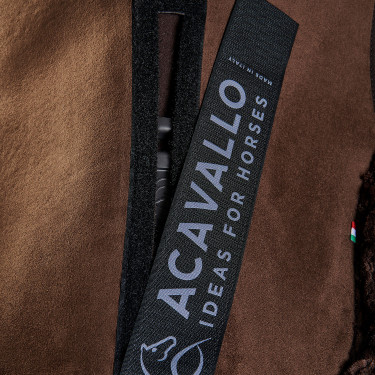 Ammortizzatore Piuma-FS WFS-FS con tasche in suede e rialzo anteriore Acavallo Ammortizzatore Piuma-FS WFS-FS con tasche in suede e rialzo anteriore Acavallo
