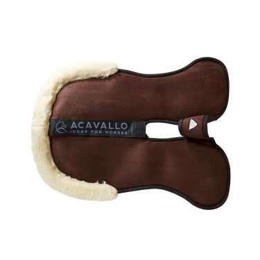 Ammortizzatore Piuma-FS WFS-FS con tasche in suede e rialzo posteriore Acavallo Ammortizzatore Piuma-FS WFS-FS con tasche in suede e rialzo posteriore Acavallo