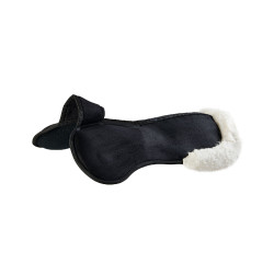 Ammortizzatore Piuma-FS WFS-FS con tasche in suede e rialzo posteriore Acavallo Nero / naturale