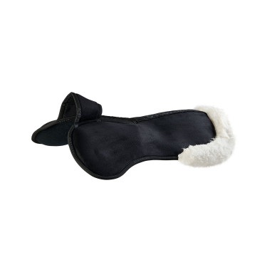 Ammortizzatore Piuma-FS WFS-FS con tasche in suede e rialzo posteriore Acavallo Nero / naturale