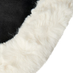 Ammortizzatore Piuma-FS WFS-FS con tasche in suede e rialzo posteriore Acavallo Nero / naturale