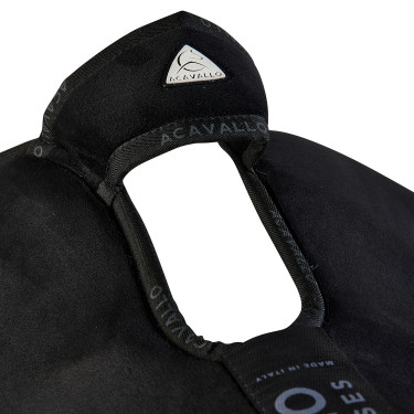 Ammortizzatore Piuma-FS WFS-FS con tasche in suede e rialzo posteriore Acavallo Nero / naturale Ammortizzatore Piuma-FS WFS-FS con tasche in suede e rialzo posteriore Acavallo Nero / naturale