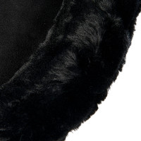 Ammortizzatore Piuma-FS WFS-FS con tasche in suede e rialzo posteriore Acavallo Nero / nero Ammortizzatore Piuma-FS WFS-FS con tasche in suede e rialzo posteriore Acavallo Nero / nero